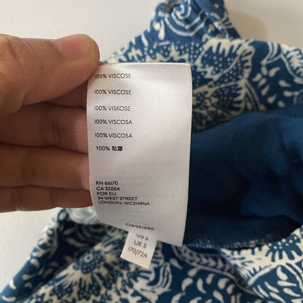 Anthropologie Maeve Women’s 100% Viscose Wide Leg Slit Pants Size Small. - Picture 11 of 16